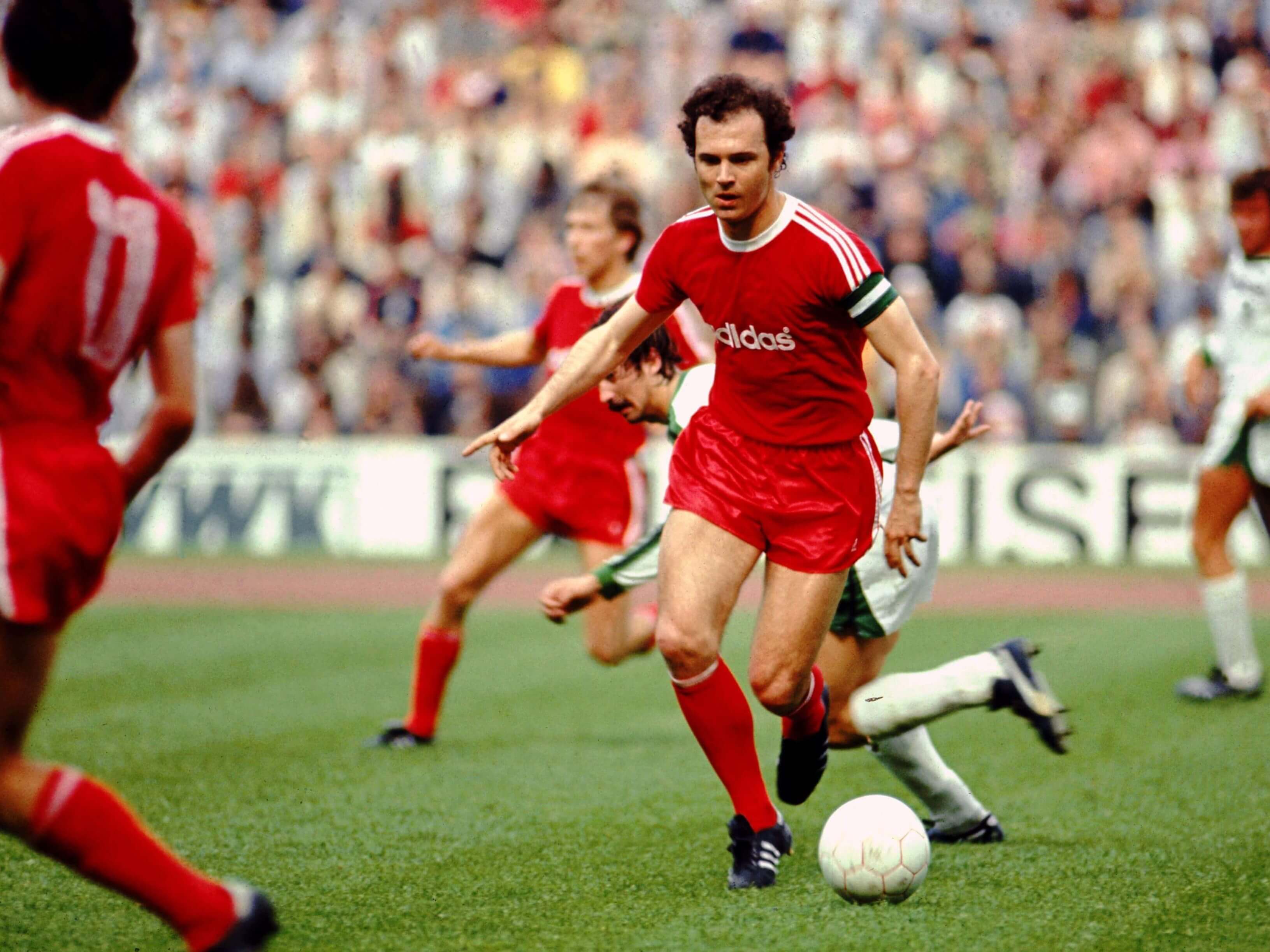 Franz Beckenbauer of West Germany and Bayern Munich.