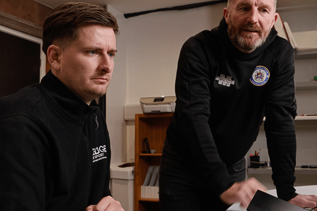 Edge-In-Sport's-Max-Bateman-watches-match-footage-football4football